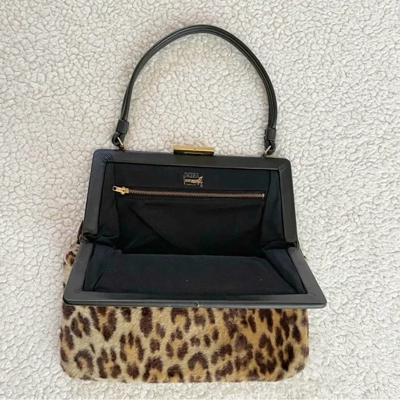 Vintage 1950’s-1960’s Ingber Leopard Print Purse - Picture 3 of 6